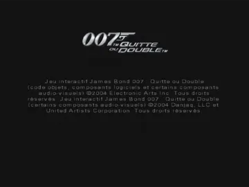 007 - Everything or Nothing screen shot title